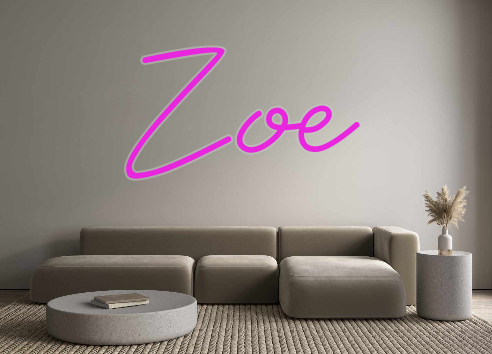 Custom Neon: Zoe