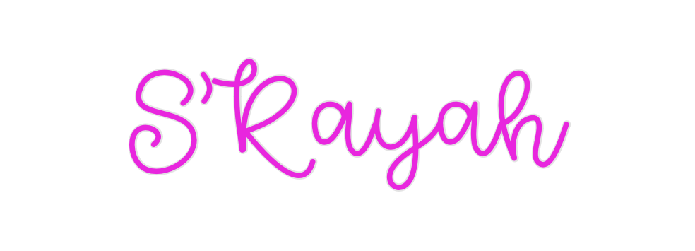 Custom Neon: S’Rayah