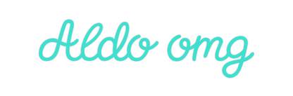 Custom Neon: Aldo omg