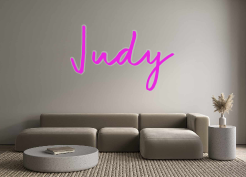 Custom Neon: Judy