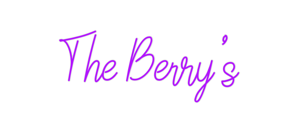 Custom Neon: The Berry’s