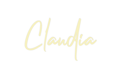 Custom Neon: Claudia