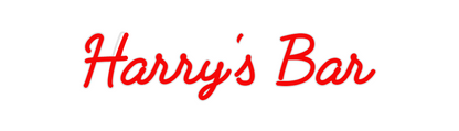 Custom Neon: Harry's Bar