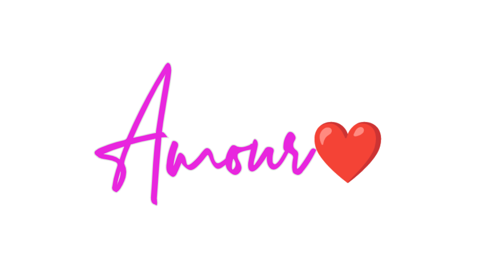 Custom Neon: Amour❤️