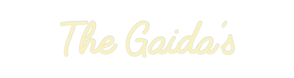 Custom Neon: The Gaida’s