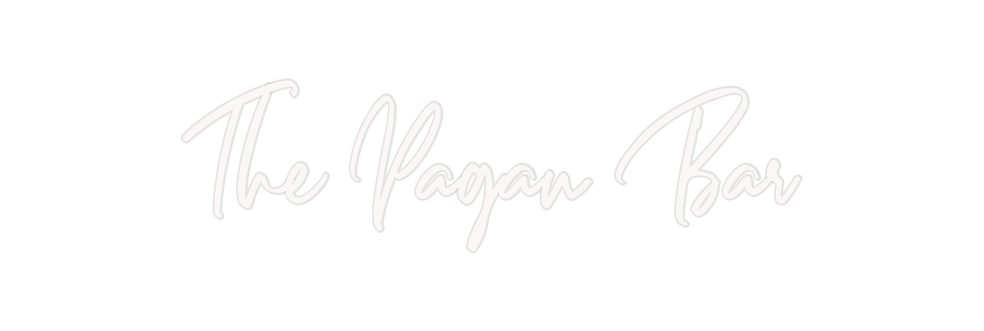 Custom Neon: The Pagan Bar