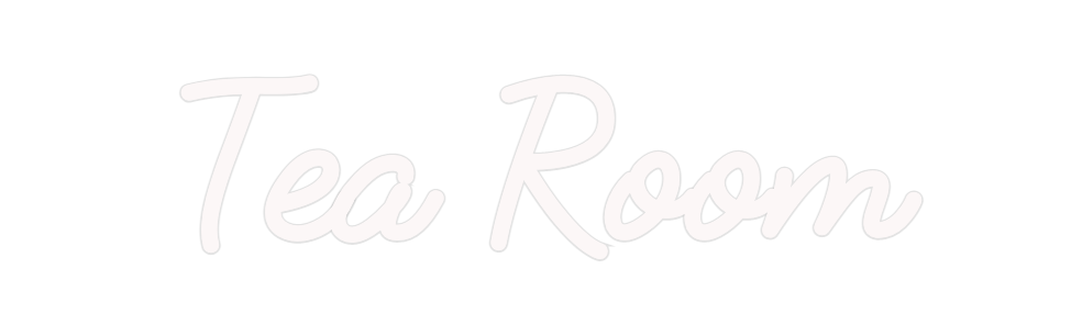 Custom Neon: Tea Room