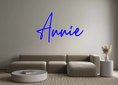 Custom Neon: Annie