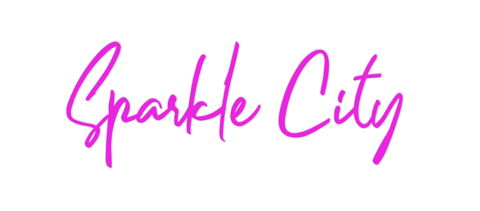 Custom Neon: Sparkle City