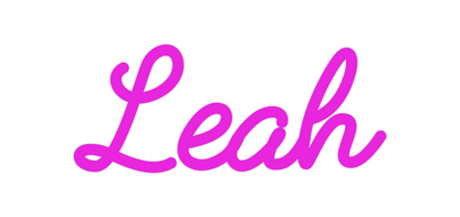 Custom Neon: Leah