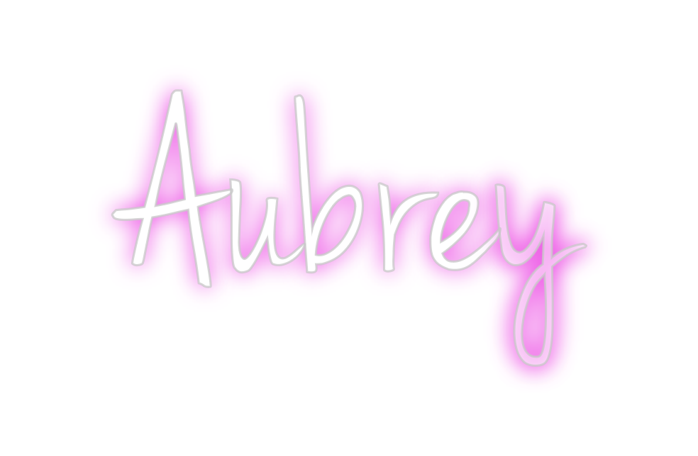 Custom Neon: Aubrey