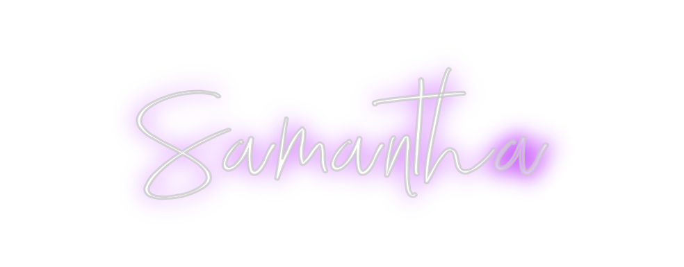 Custom Neon: Samantha