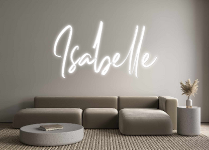 Custom Neon: Isabelle