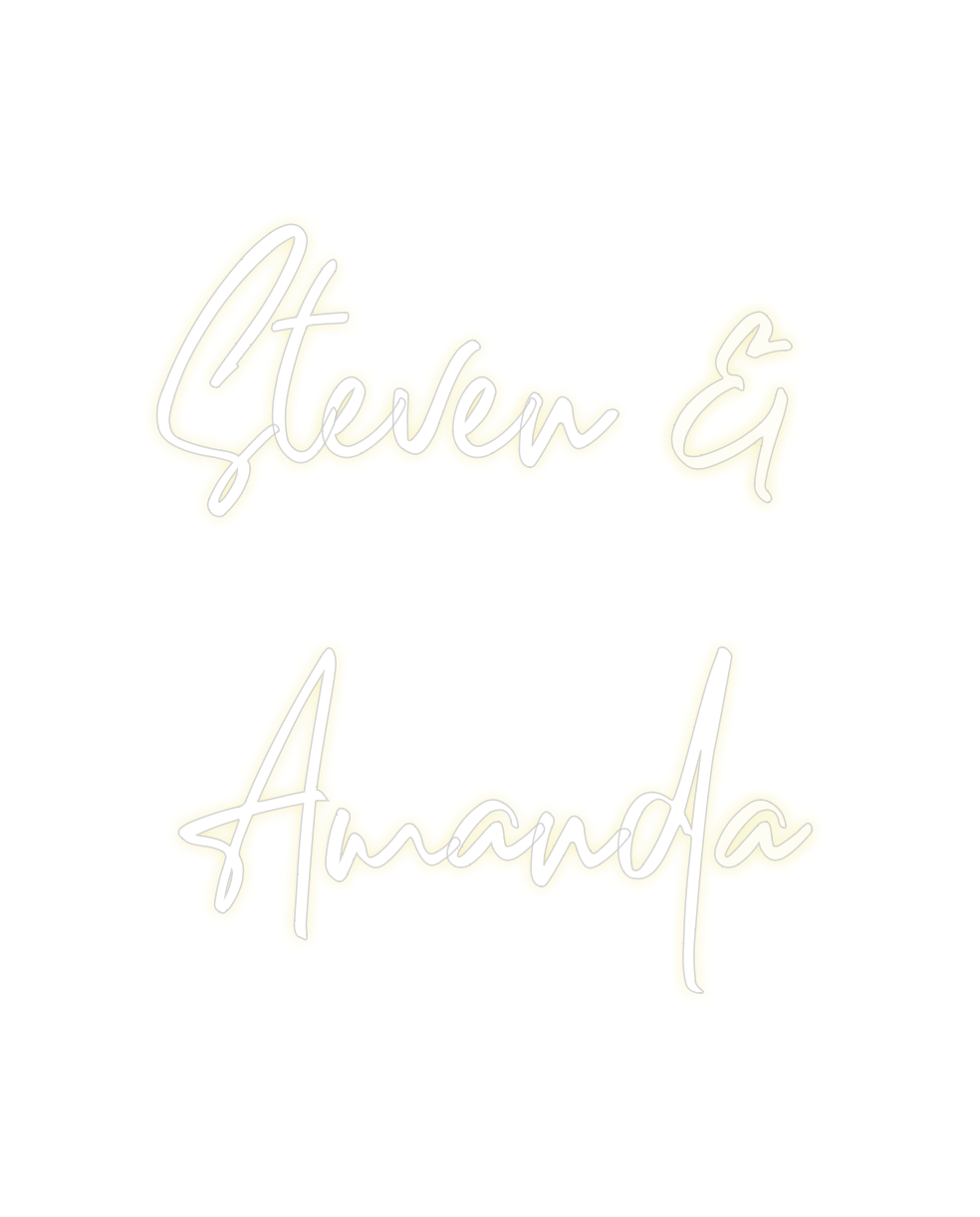 Custom Neon: Steven &
Amanda