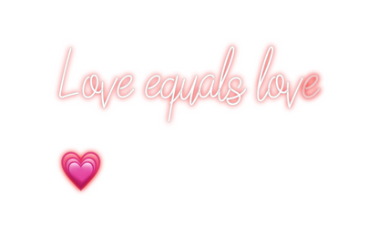 Custom Neon: Love equals l...