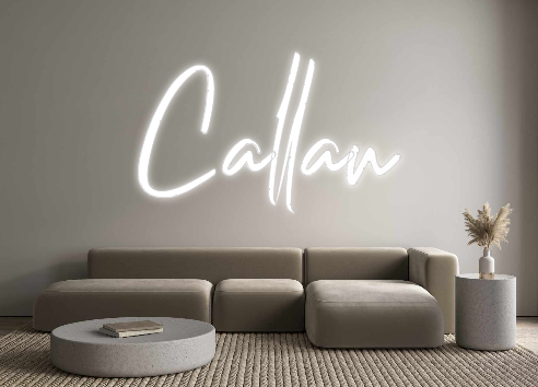 Custom Neon: Callan