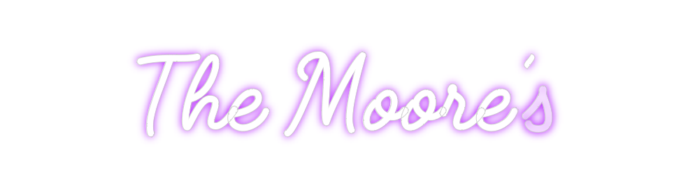 Custom Neon: The Moore’s