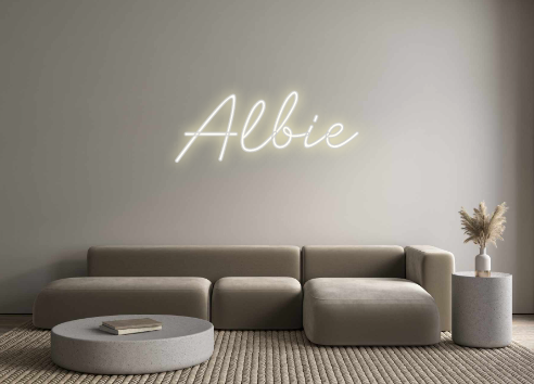 Custom Neon: Albie