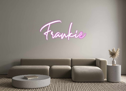 Custom Neon: Frankie