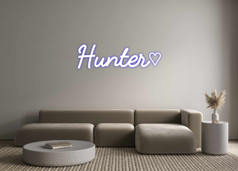 Custom Neon: Hunter♡