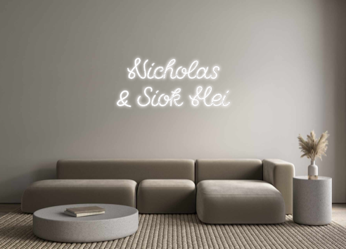 Custom Neon: Nicholas 
& S...