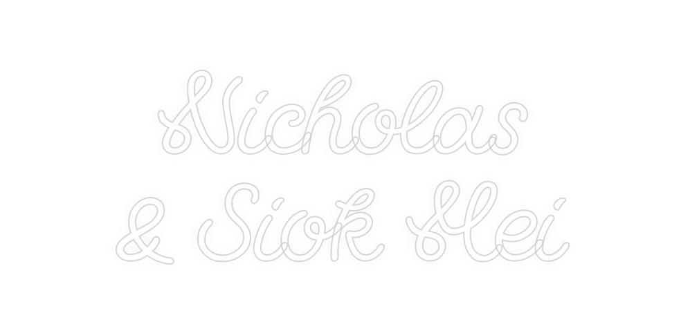 Custom Neon: Nicholas 
& S...