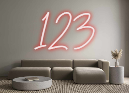 Custom Neon: 123