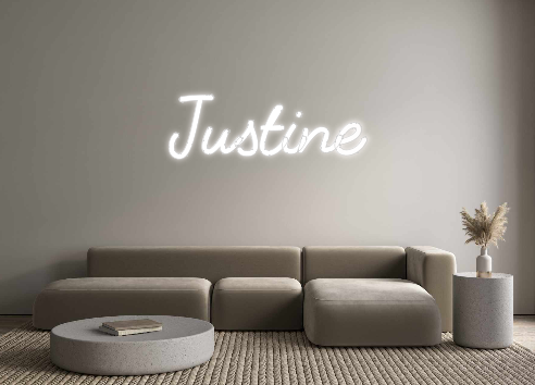 Custom Neon: Justine