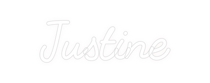 Custom Neon: Justine