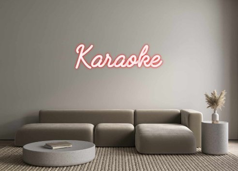 Custom Neon: Karaoke