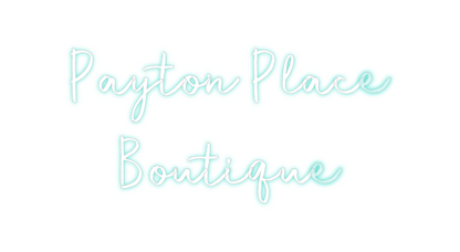 Custom Neon: Payton Place
...