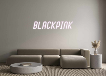 Custom Neon: BLACKPINK