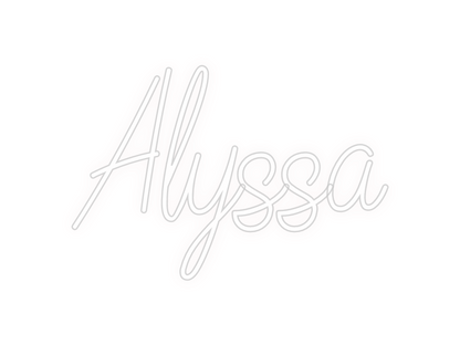 Custom Neon: Alyssa