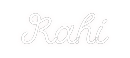 Custom Neon: Rahi