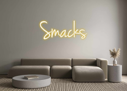 Custom Neon: Smacks