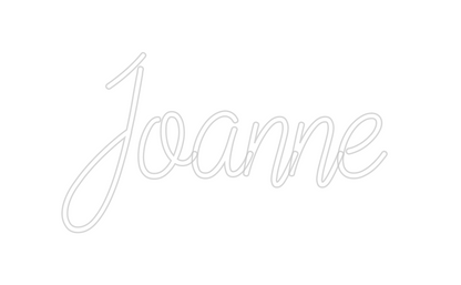 Custom Neon:  Joanne