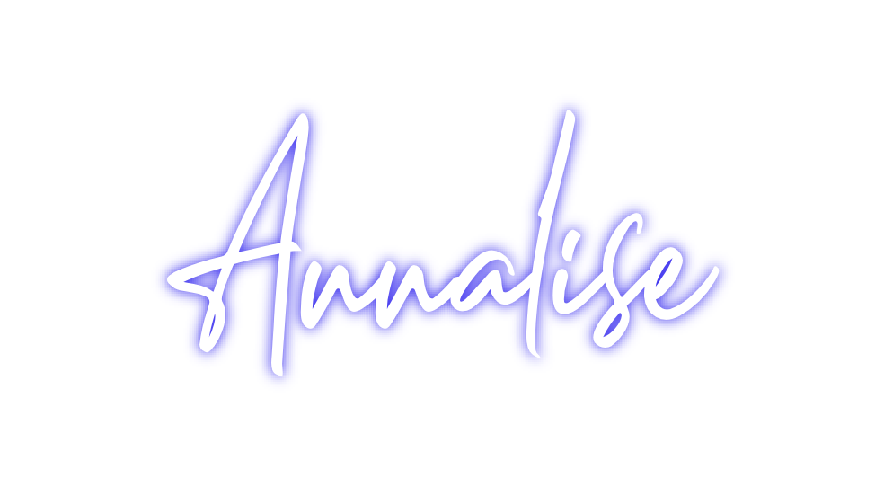 Custom Neon: Annalise