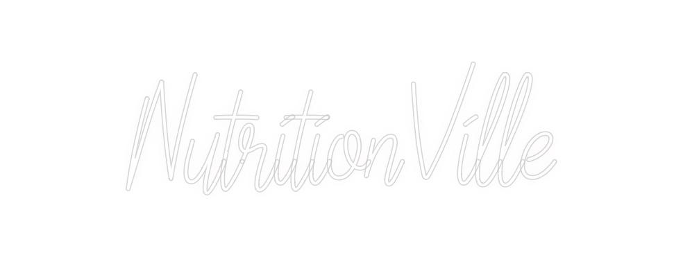 Custom Neon: NutritionVille