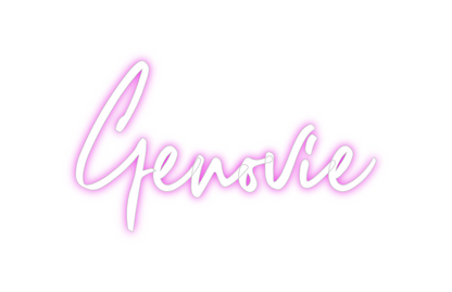 Custom Neon: Genovie