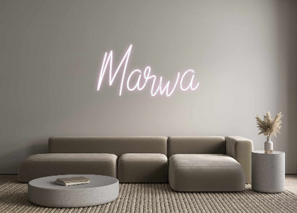 Custom Neon: Marwa