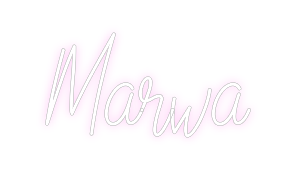 Custom Neon: Marwa