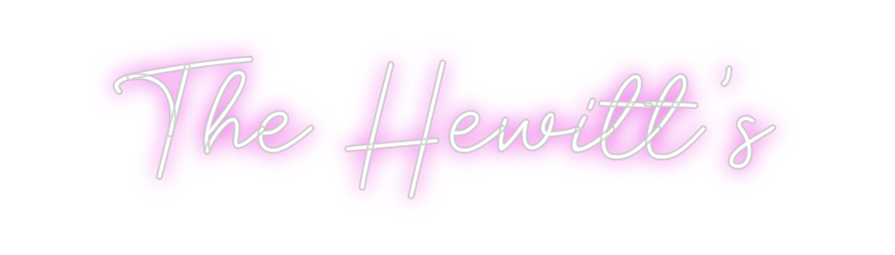 Custom Neon: The Hewitt’s