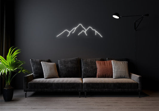 Mountain Neon Sign (22*7.5inch)