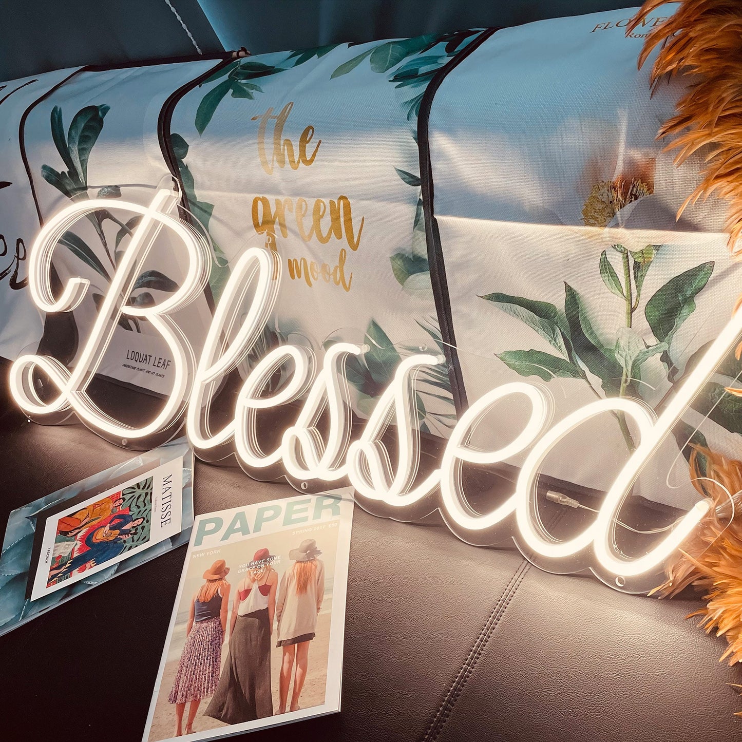 Blessed Neon Sign (20 * 7.5 inch)