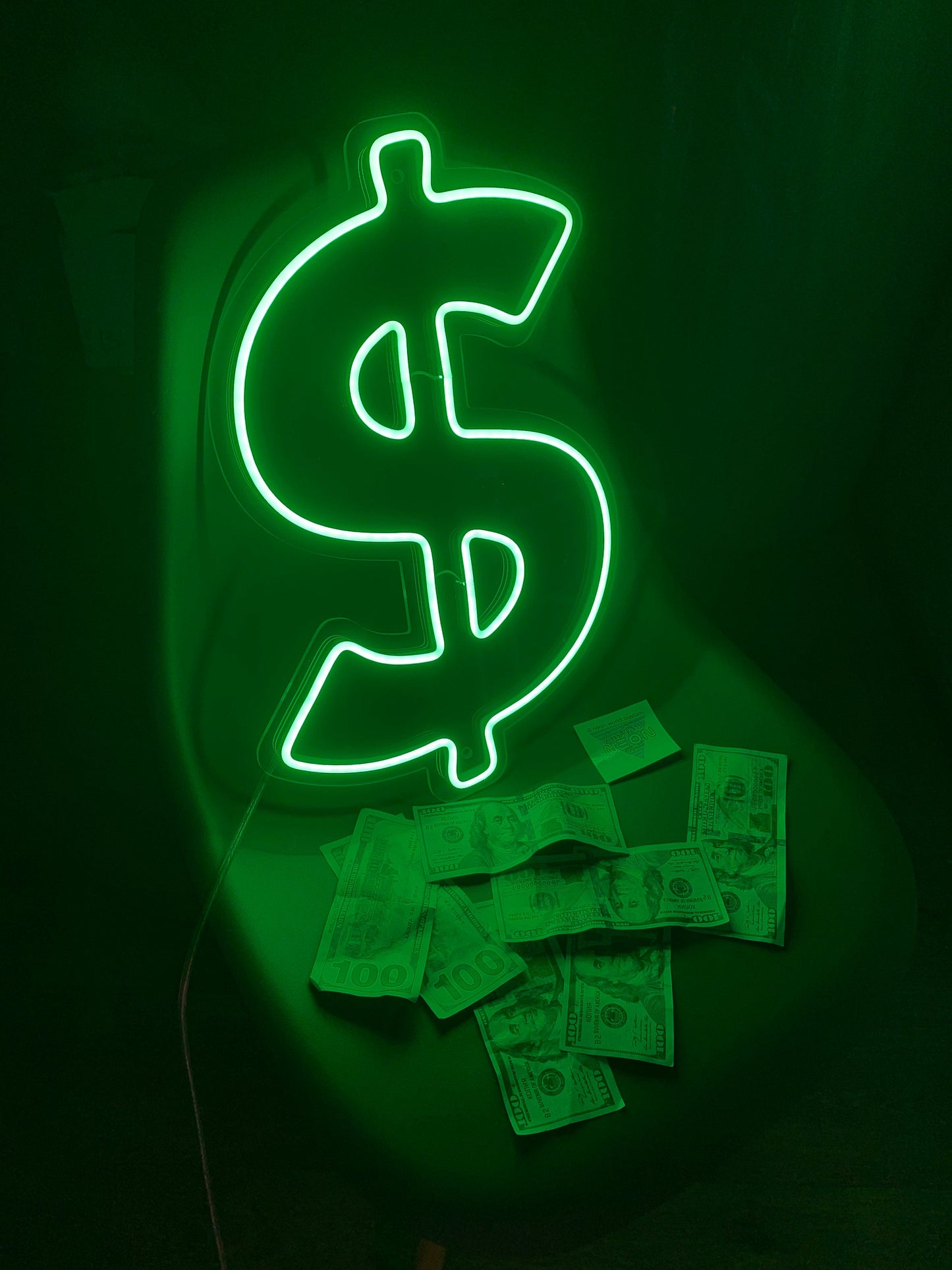 Dollar Neon Sign (16 * 11.5 inch)