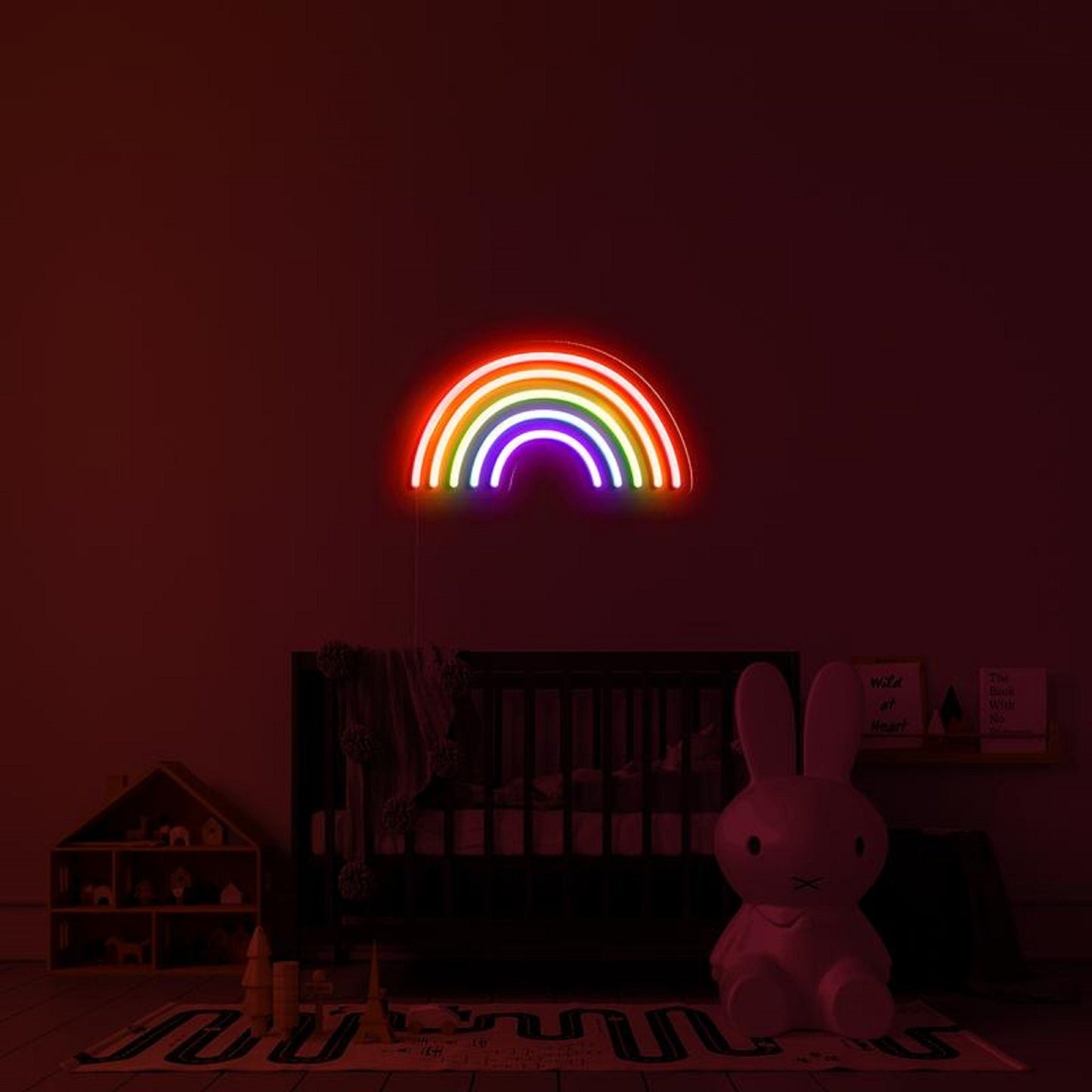 Rainbow Neon Sign (20 * 11 inch)