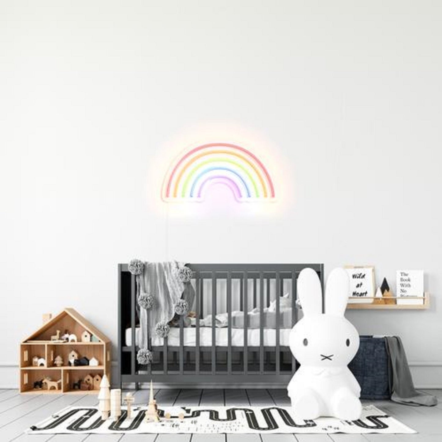 Rainbow Neon Sign (20 * 11 inch)