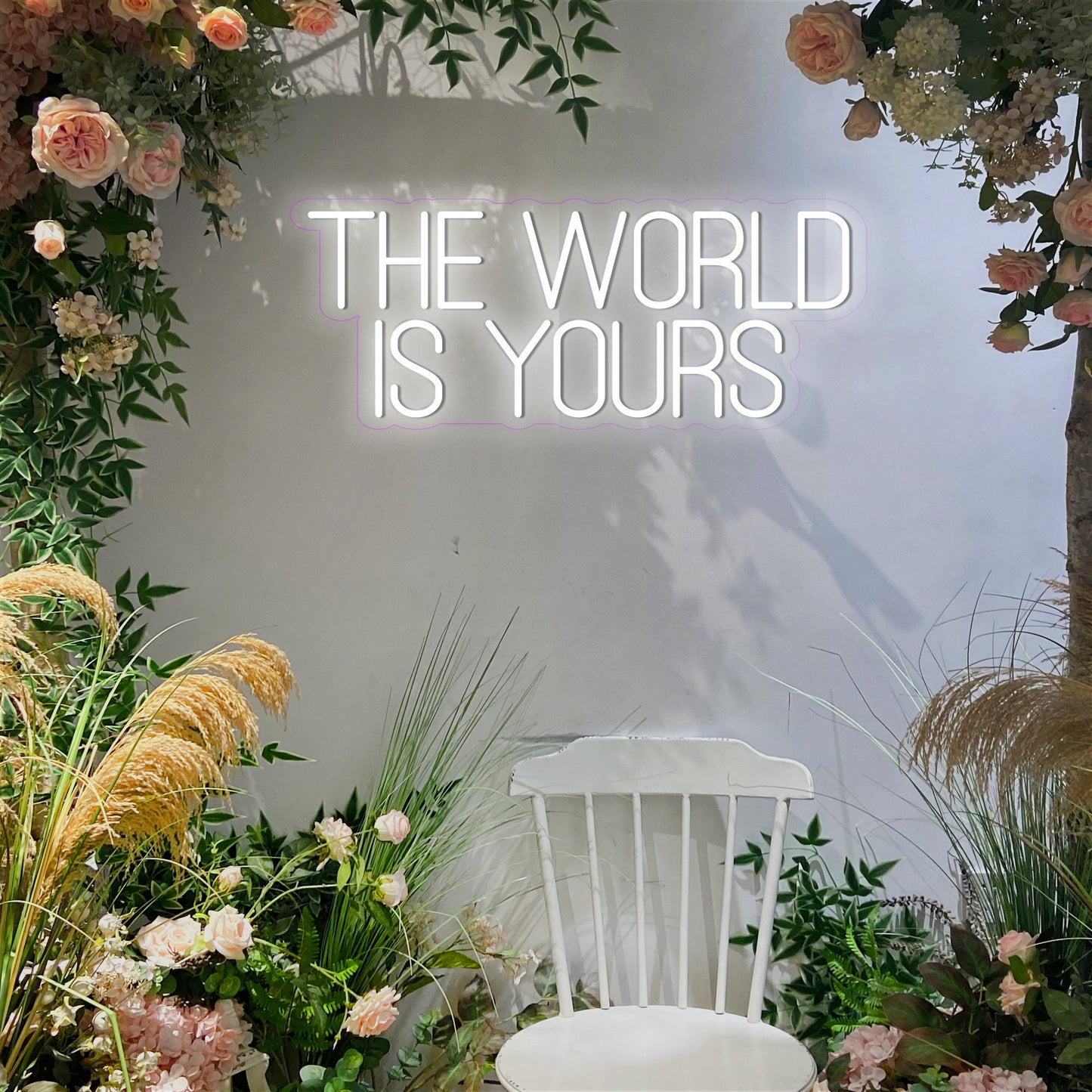 The World Is Yours Neon Sign (20*7.5inch)