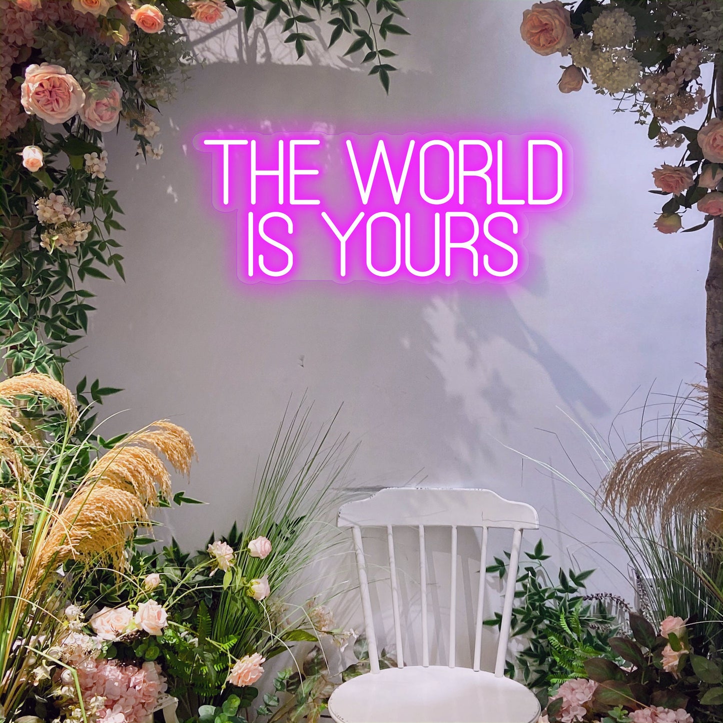 The World Is Yours Neon Sign (20*7.5inch)