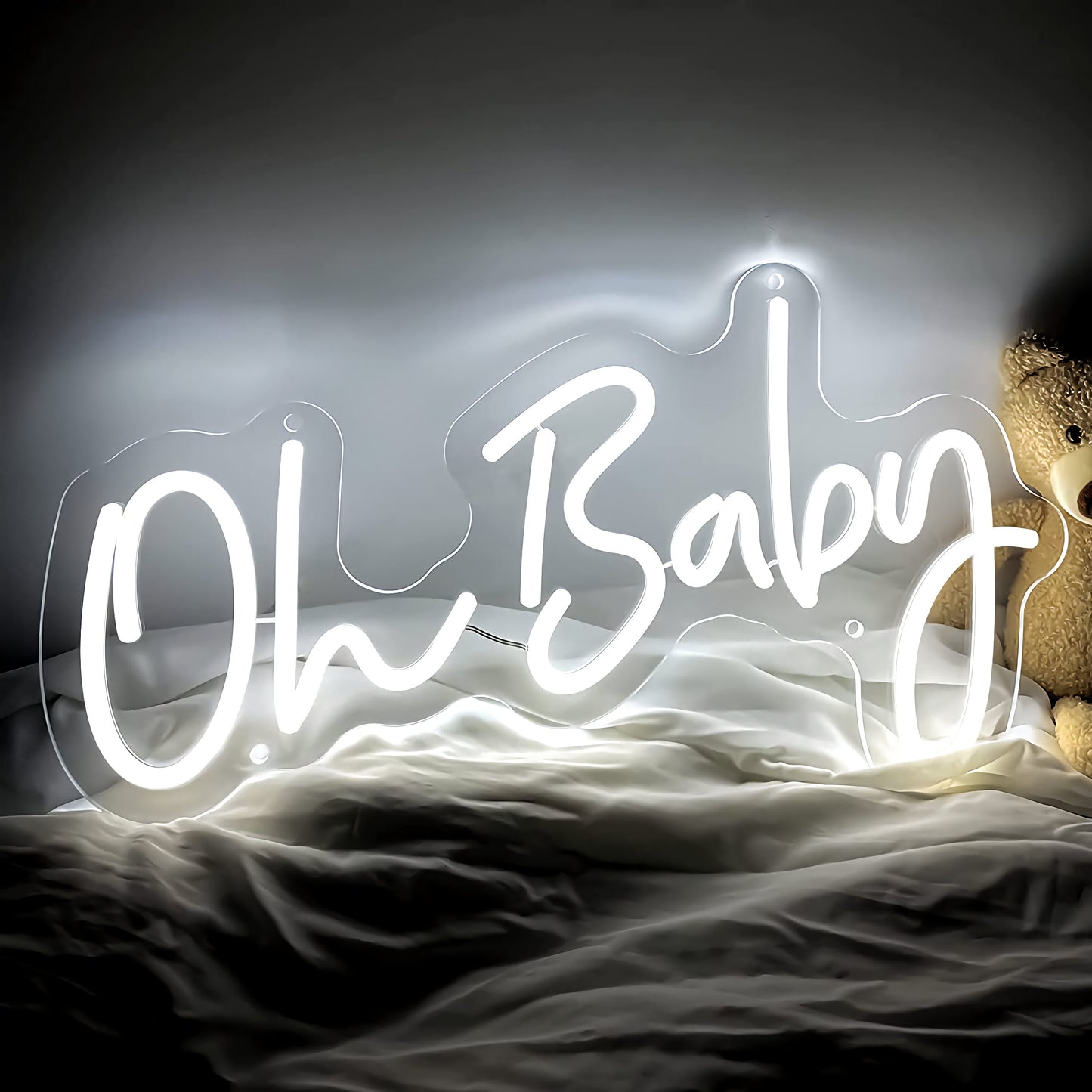 Oh Baby Neon Sign (20*11inch)